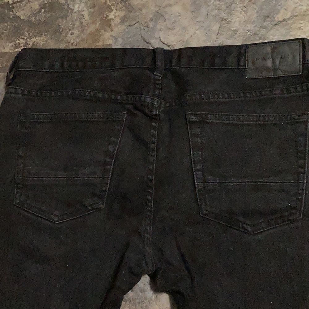 MEN’S - PacSun Distressed Black Skinny Jeans - Picture 3 of 5